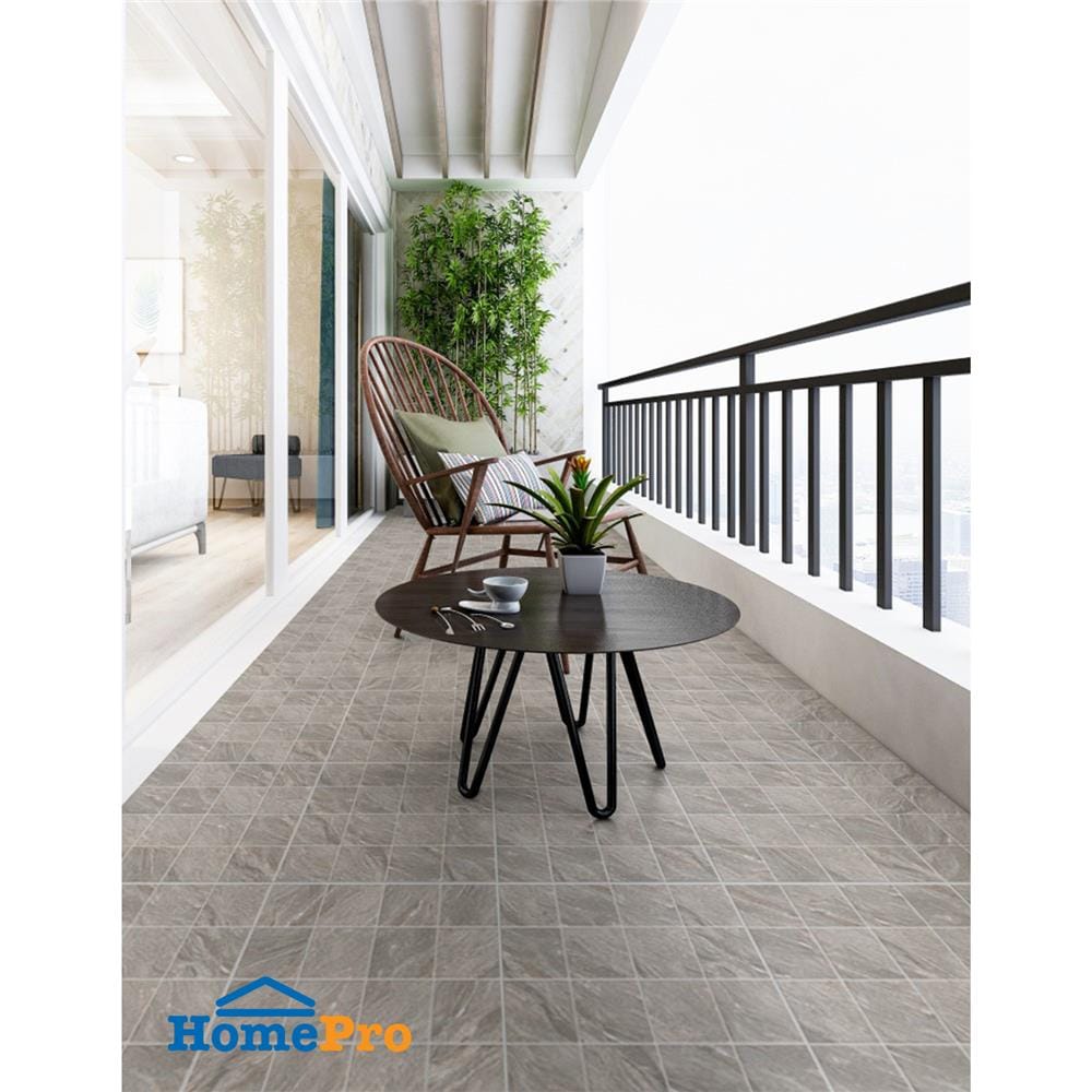 กระเบื้องพื้นพอร์ซเลน  16x16 นิ้ว COTTO วอซอร์ น้ำตาล ExC PM 0.96 ตร.ม.
