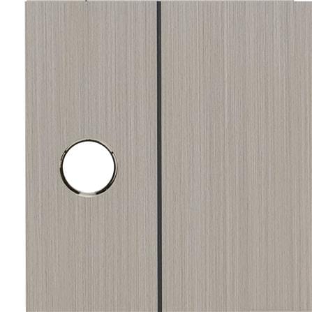 ประตูห้องน้ำ UPVC AZLE GROOVE P3 เกล็ดล่าง 70X200 ซม. สี PINK OAK เจาะลูกบิด_2