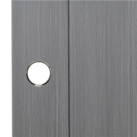 ประตูห้องน้ำ UPVC AZLE GROOVE P3 เกล็ดล่าง 70X200 ซม. สี GREY OAK เจาะลูกบิด_2
