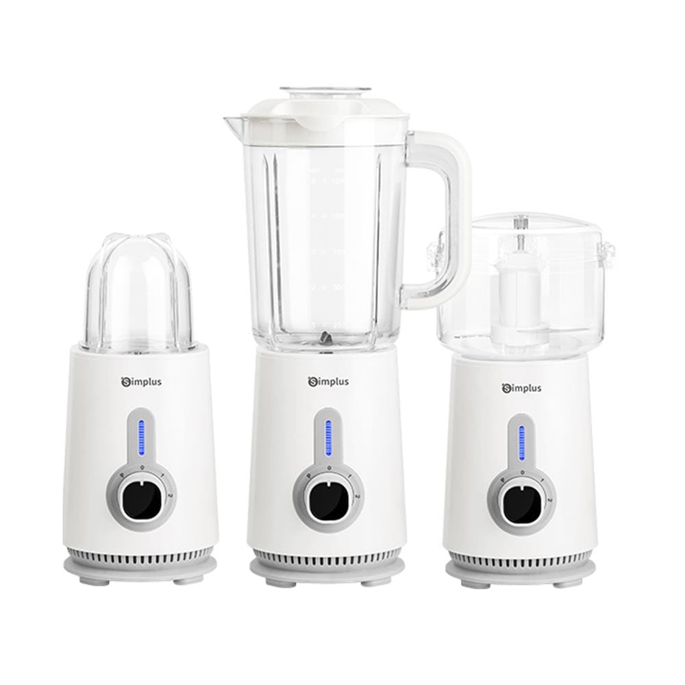 เครื่องปั่นน้ำผลไม้ SIMPLUS LLJH005 1.25ลิตร สีขาว