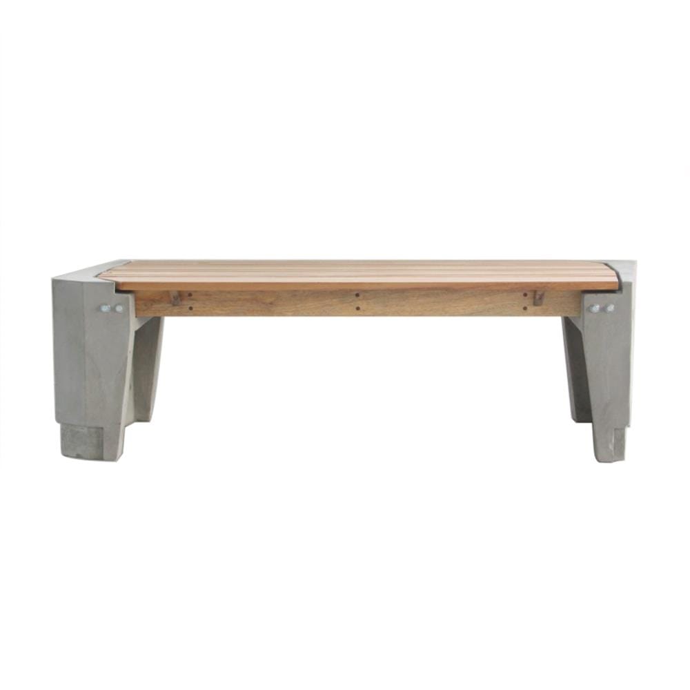 ม้านั่งสนาม BUA DESIGN BUA STONE1.5 ECO WOOD สีไม้ธรรมชาติ