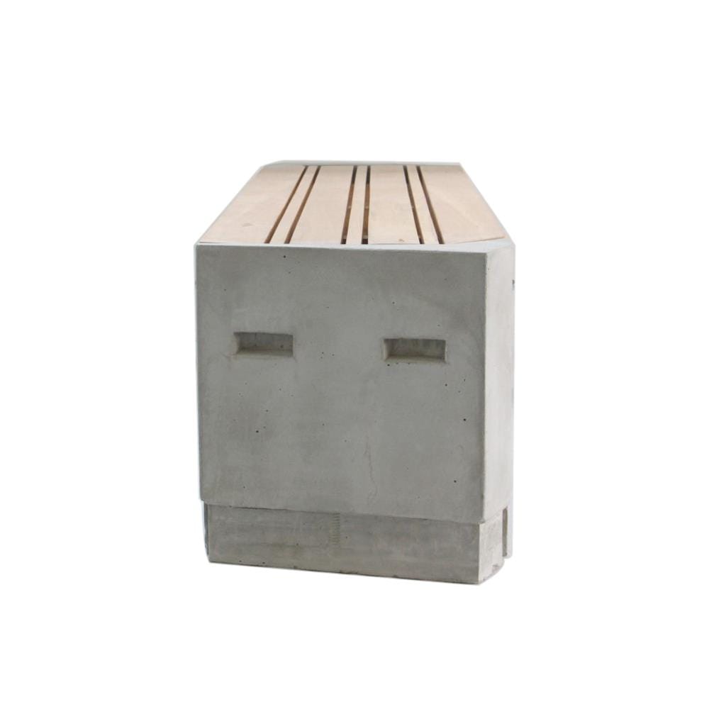 ม้านั่งสนาม BUA DESIGN BUA STONE1.5 ECO WOOD สีไม้ธรรมชาติ