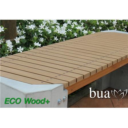 ม้านั่งสนาม BUA DESIGN BUA STONE1.0 ECO WOOD สีไม้ธรรมชาติ_4