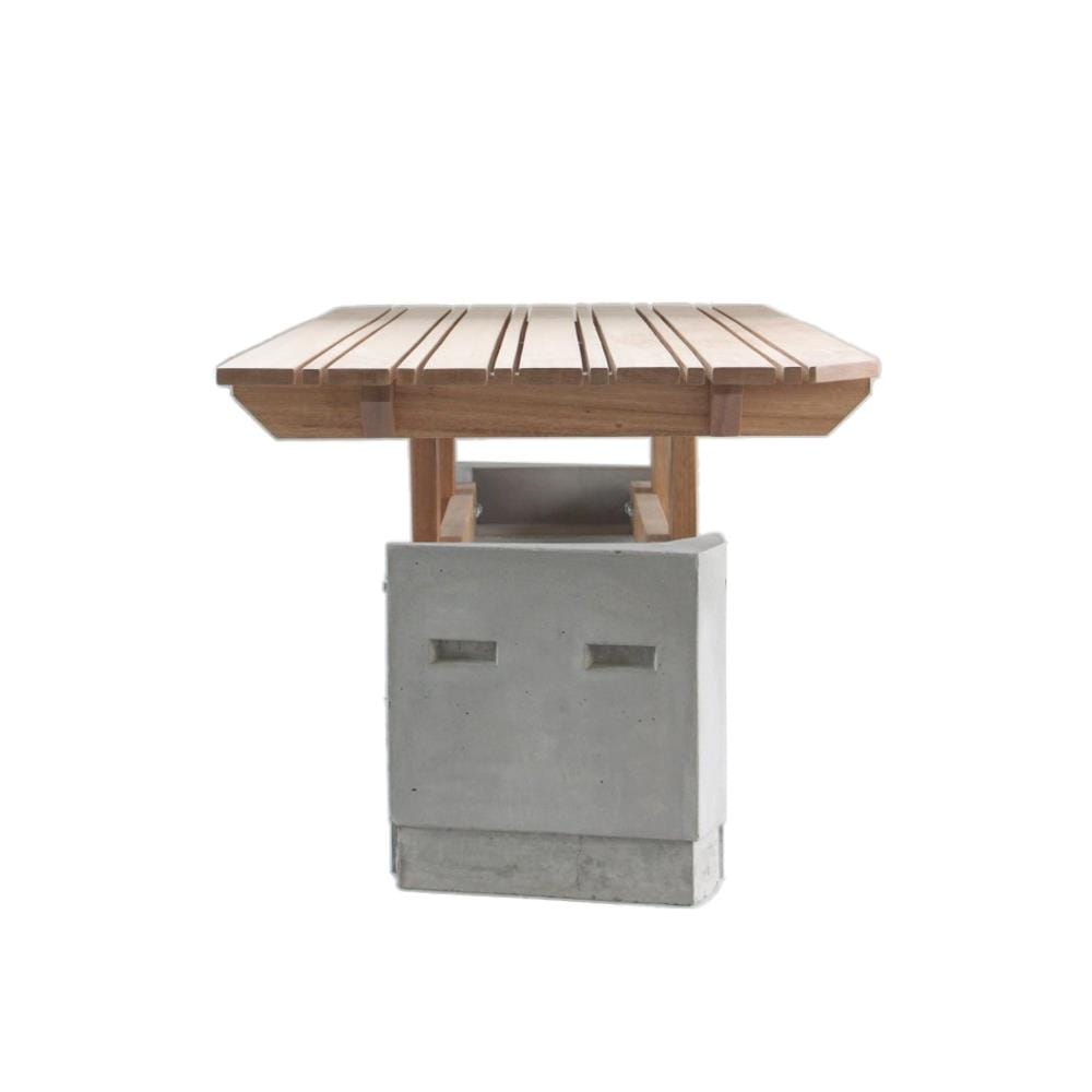 โต๊ะสนาม BUA DESIGN BUA STONE1.5 TABLE ECO WOOD 150 ซม. สีไม้ธรรมชาติ