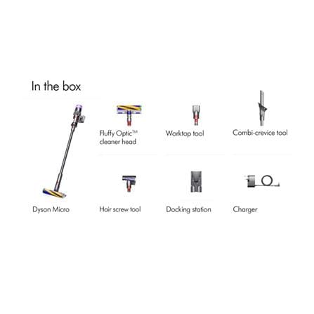 เครื่องดูดฝุ่นแบบด้าม DYSON SV33 Micro นิกเกิล/ไอออน_4
