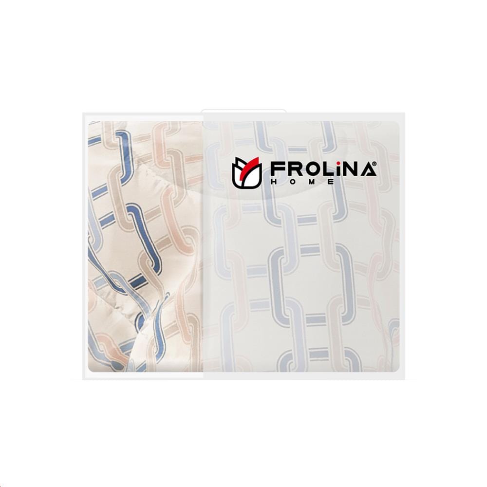 ชุดผ้าปูที่นอน 6 ฟุต 6 ชิ้น FROLINA MICROTEX DF050