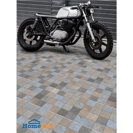 กระเบื้องพื้นพอร์ซเลน  40x40 ซม. TARA จีเซล มิกซ์คัลเลอร์ A 0.96 ตร.ม._3