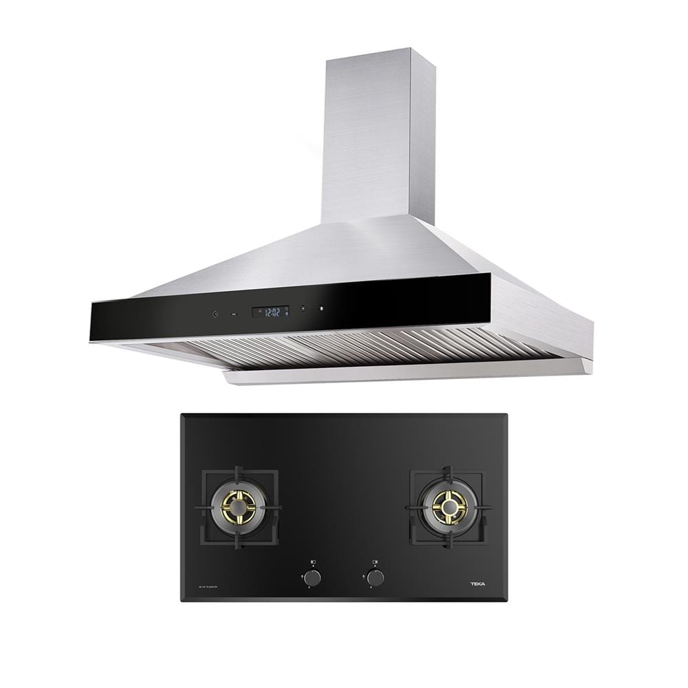เตาฝัง+เครื่องดูดควัน TEKA GB LUX 78 2G+DBW 90 T0