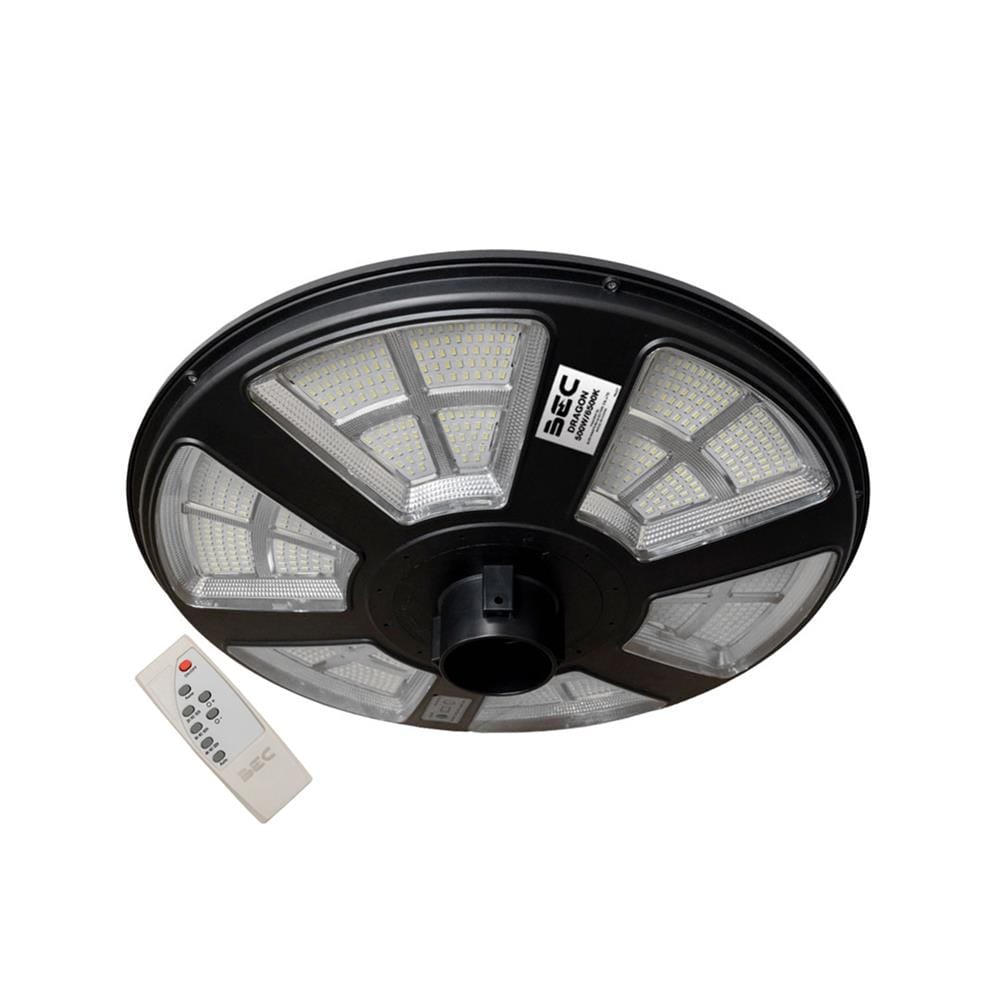 ไฟสนาม SOLAR BEC DRAGON 500 วัตต์ DAYLIGHT สีดำ