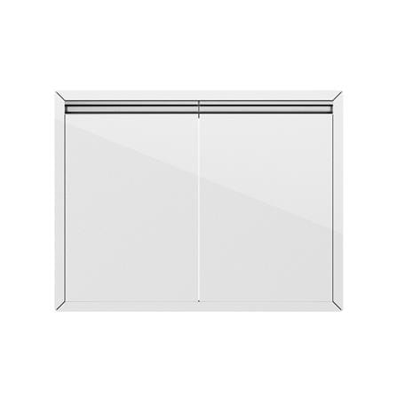 บานซิงค์คู่ STARMARK BLANCE 86X8.6X66 ซม. สีขาว