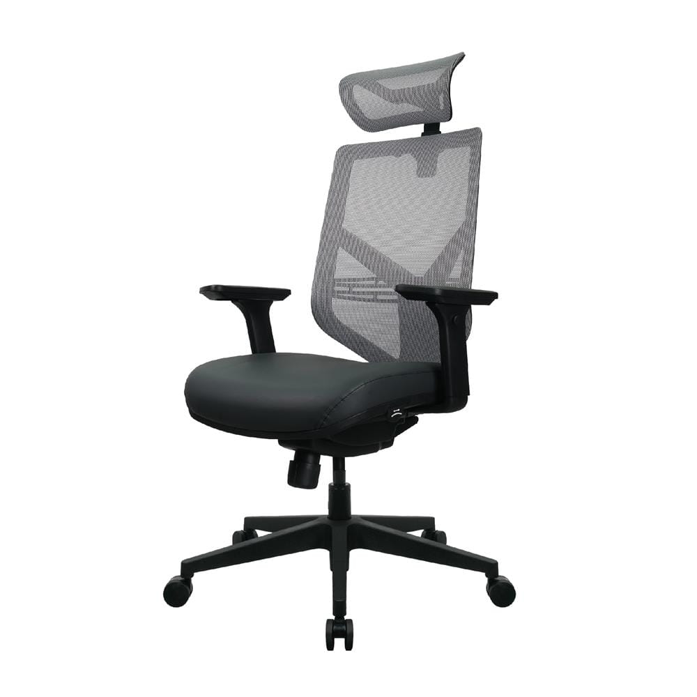 เก้าอี้สุขภาพ WORKSCAPE VELA WCH-00013 สีเทา/ดำ
