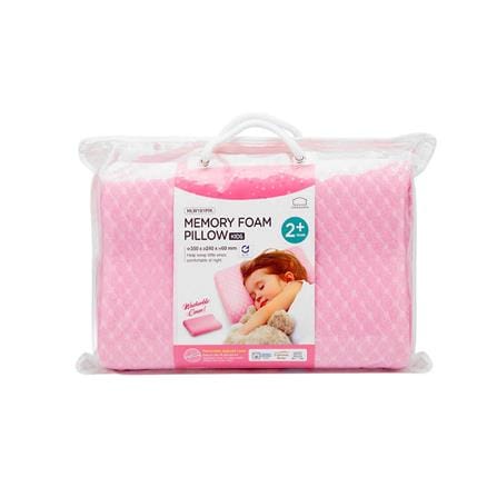หมอนหนุน เมมโมรี่โฟม LOCKNLOCK 35x24x6 ซม. สีชมพู_2