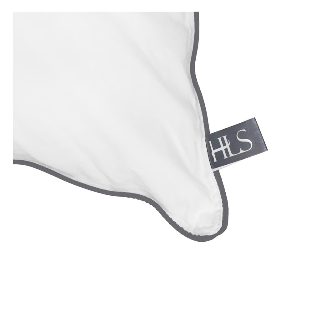 หมอนหนุน ใยบอลไมโครไฟเบอร์ HOME LIVING STYLE EXTRA LUXURY 22x35 นิ้ว สีขาว