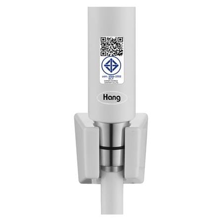ชุดฝักบัวสายอ่อน 1 ระดับ HANG HS-542WH สีขาว_4