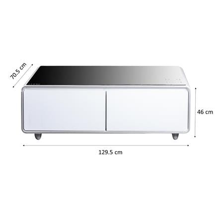 โต๊ะกลางอัจฉริยะ HAFELE 495.06.726 สีขาว_10