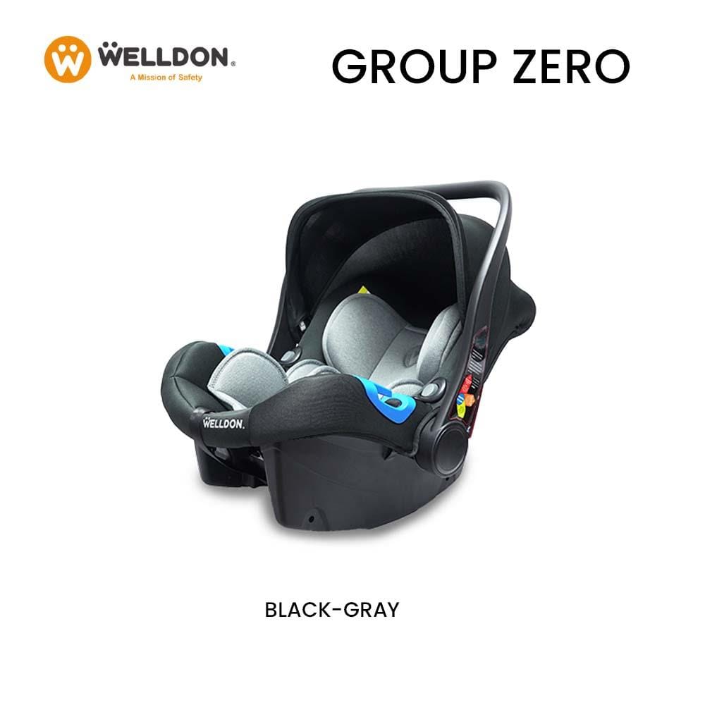 คาร์ซีท WELLDON รุ่น GROUP ZERO เทา_2