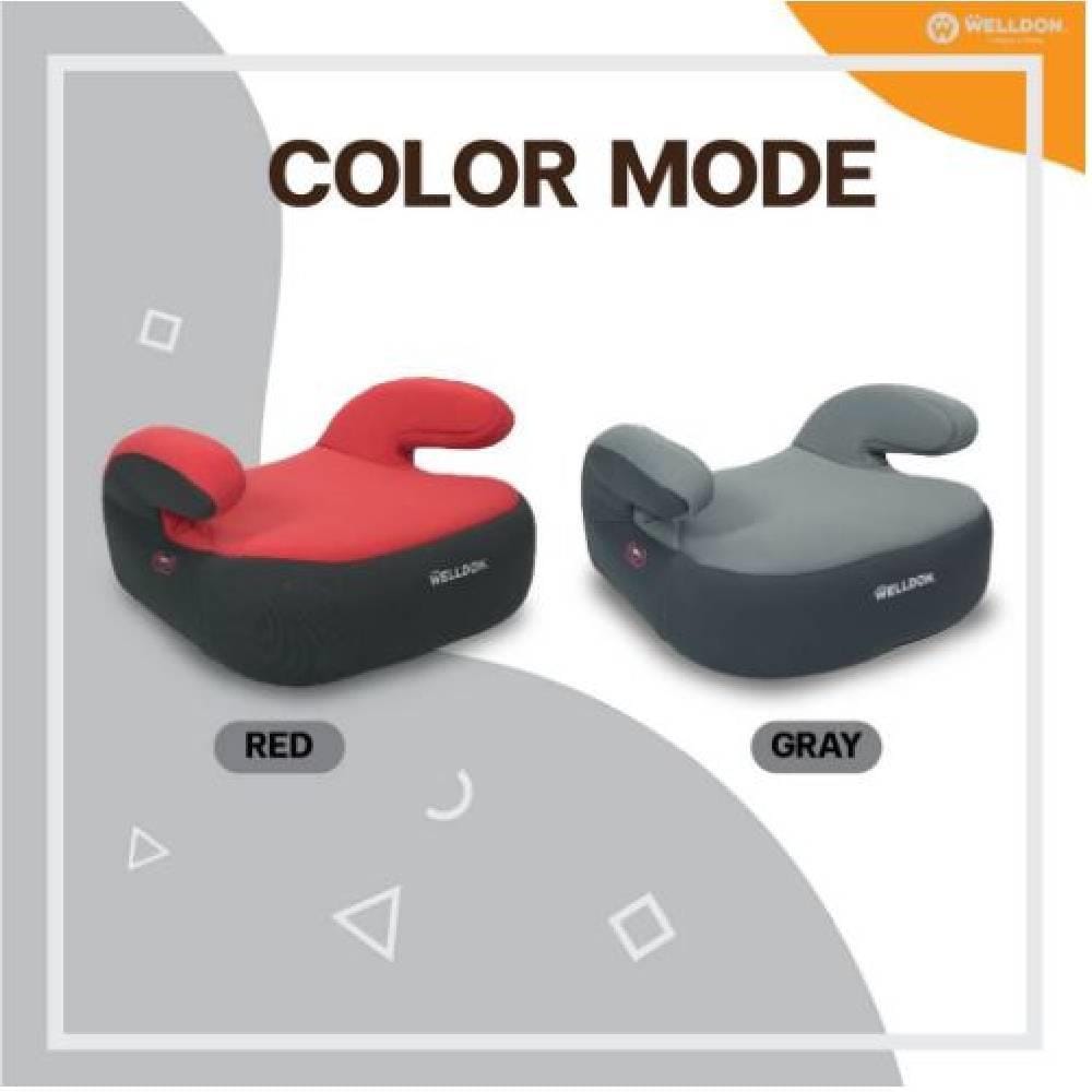 คาร์ซีท WELLDON รุ่น ATOM สีเทา_4