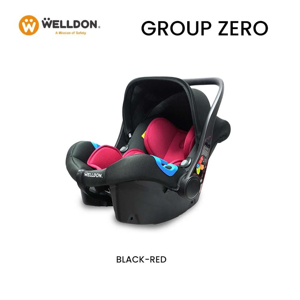 คาร์ซีท WELLDON รุ่น GROUP ZERO แดง_2