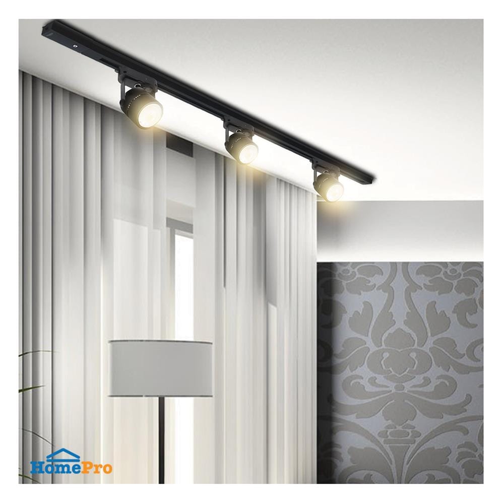 แทรคไลท์ ติดราง GU5.3 NAGAS T1A-B สีดำ