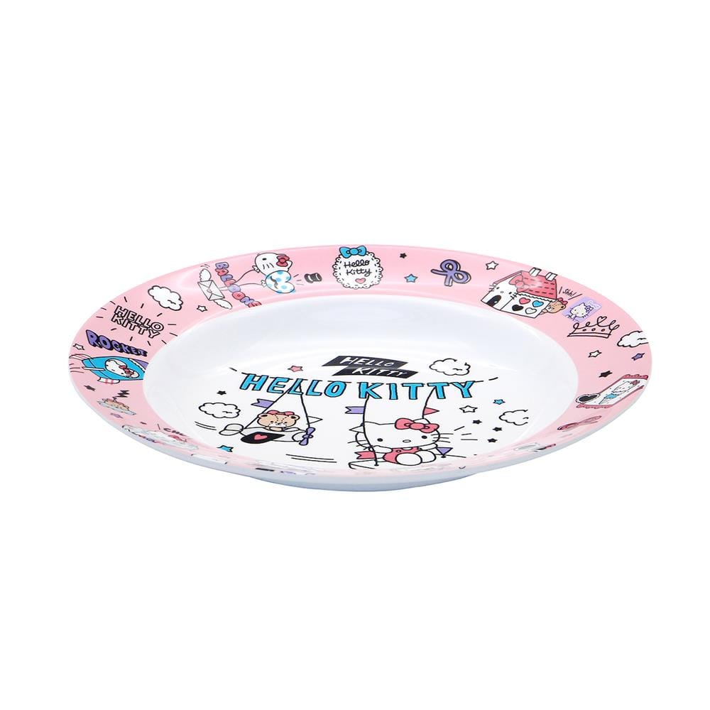 จานเมลามีนลึก 9 นิ้ว SUPERWARE KITTY DREAM