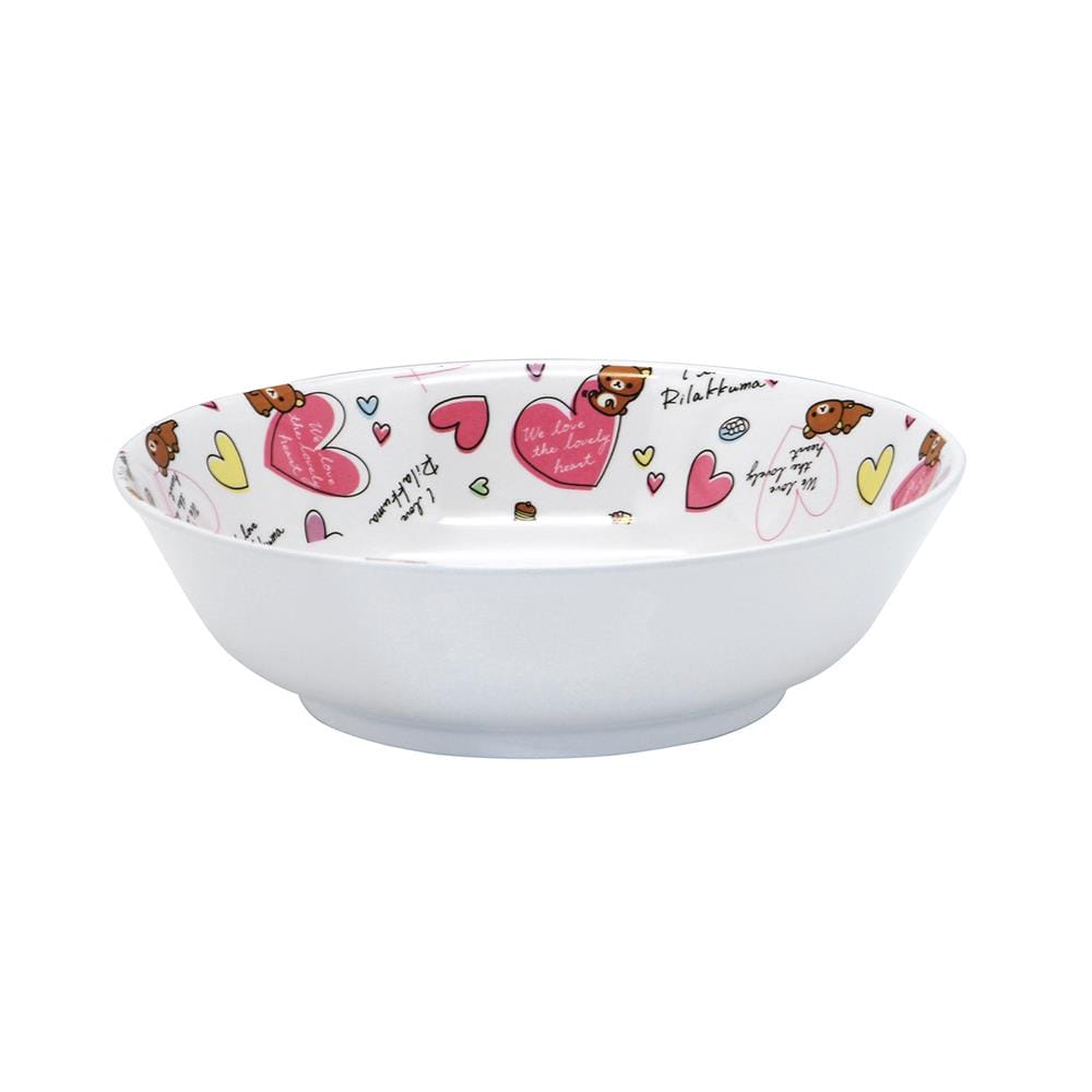 ชามเมลามีน 7.5 นิ้ว SUPERWARE RILAKKUMA LOVELY HEART