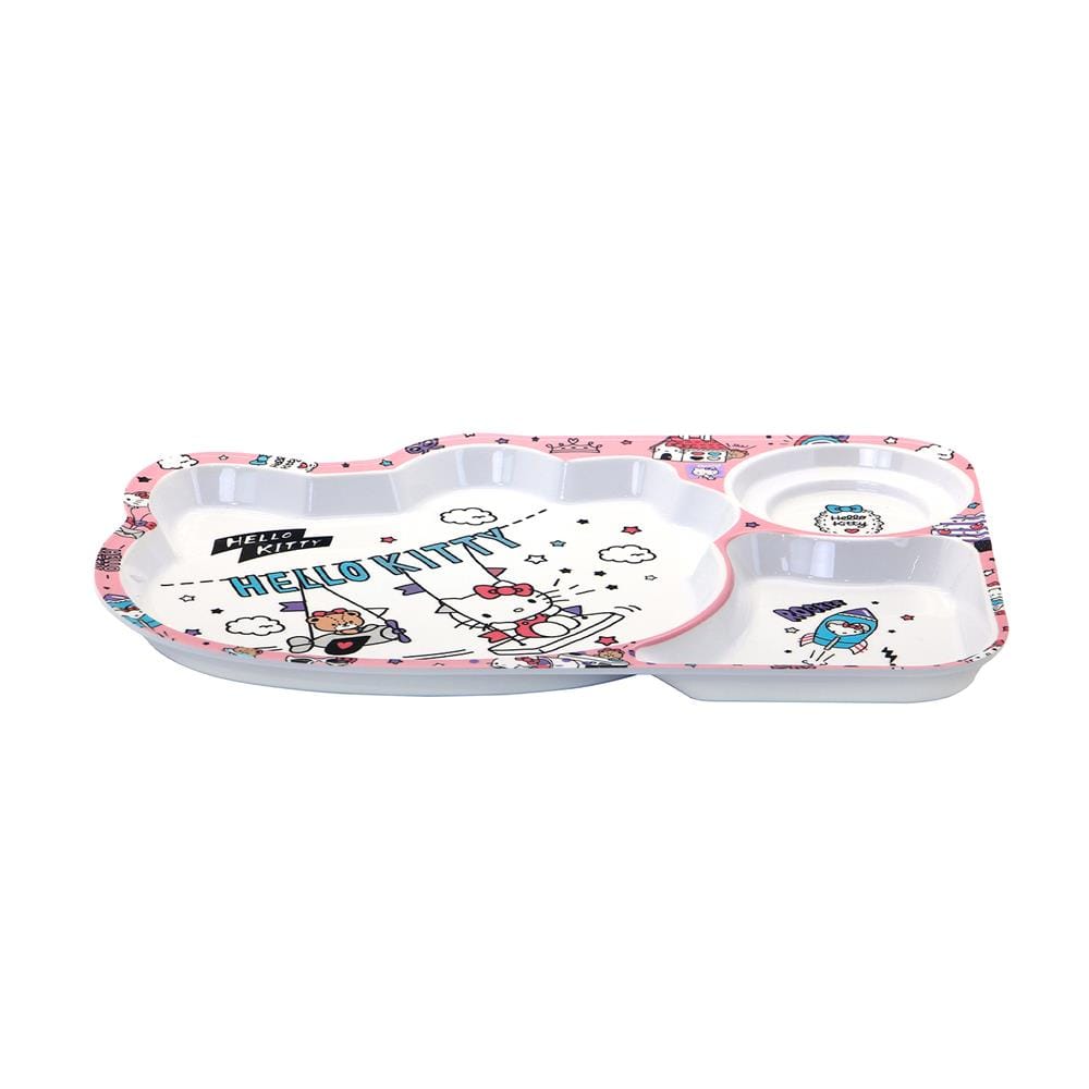 ถาดหลุมเมลามีน 12 นิ้ว SUPERWARE KITTY DREAM