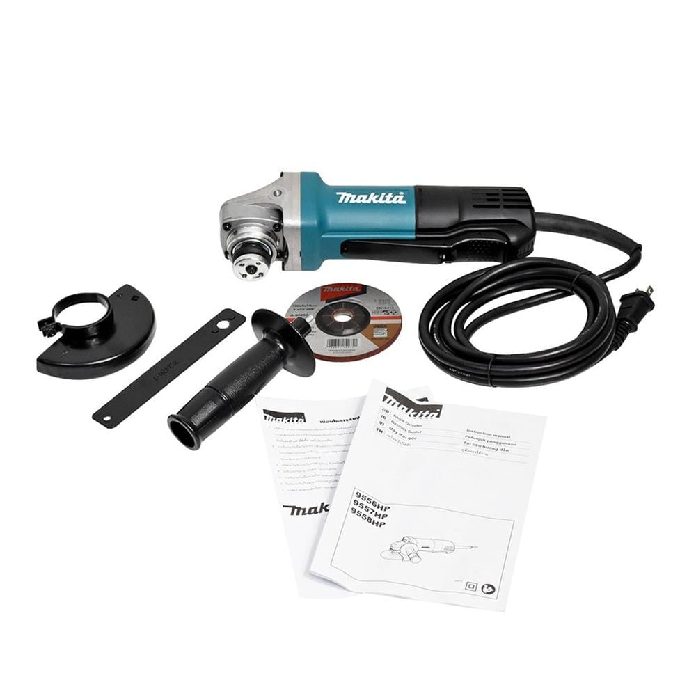 เครื่องเจียร MAKITA 9556HP(G) 4 นิ้ว 840 วัตต์ สวิตช์บีบ