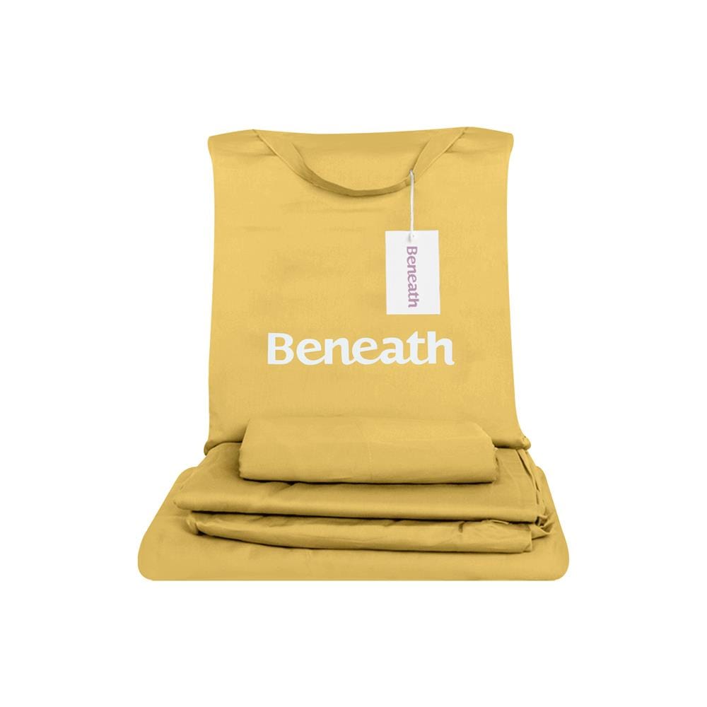 ชุดผ้าปูที่นอน 6 ฟุต 8 ชิ้น BENEATH SUNSHINE สีเหลือง