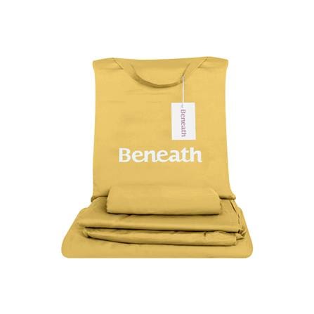 ชุดผ้าปูที่นอน 6 ฟุต 8 ชิ้น BENEATH SUNSHINE สีเหลือง_6