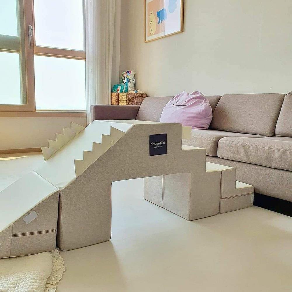 เพลยิม DESIGNSKIN รุ่น PlayTableSofa ครีม_1