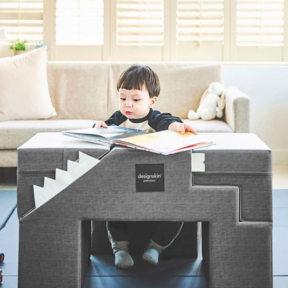 เพลยิม DESIGNSKIN รุ่น PlayTableSofa เทา_6