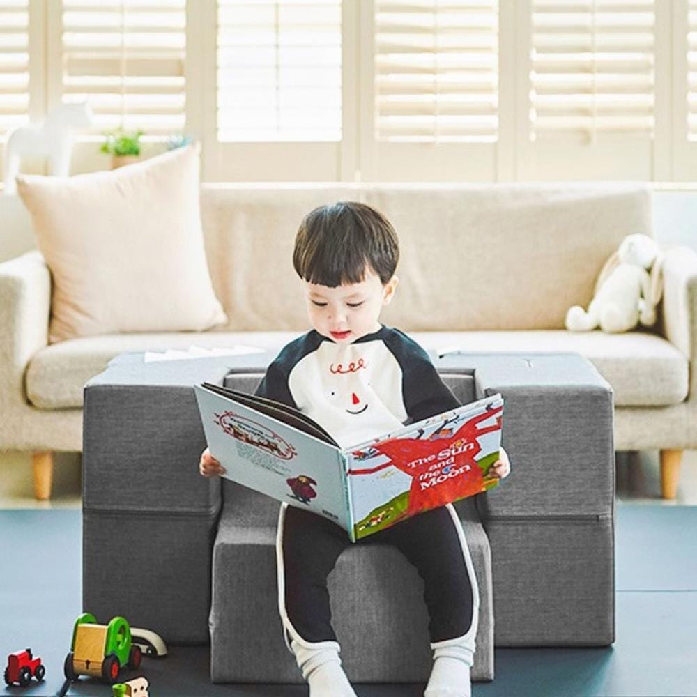 เพลยิม DESIGNSKIN รุ่น PlayTableSofa เทา_1