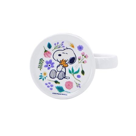 ถ้วยหูเมลามีนพร้อมฝา 450 มล. SUPERWARE SNOOPY BLOSSOM_3