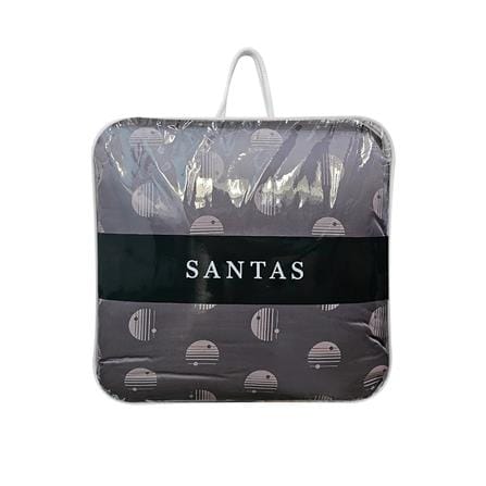 ผ้านวม SANTAS LYRA 100X90 นิ้ว สีเทา_1