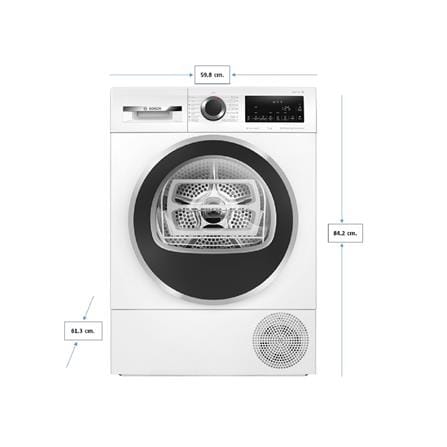 เครื่องอบผ้าฝาหน้า BOSCH WQG245A0TH 9 กก. PUMP AUTO SELF CLEAN_4