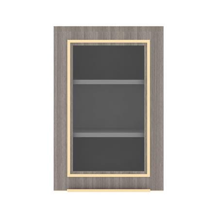 ตู้แขวนเดี่ยวบานกระจกเปิดขวา STARMARK KYLIE 40x60 ซม. สีโอ๊ก V1_0