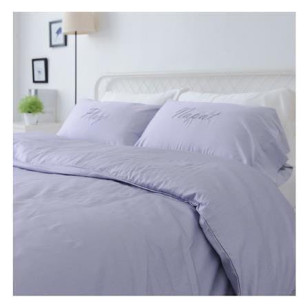 ชุดผ้าปูที่นอน 6 ฟุต 3 ชิ้น BENEATH LAVENDER สีม่วง_1