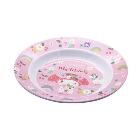 จานเมลามีนลึก 9 นิ้ว SUPERWARE MY MELODY FLOWER_0