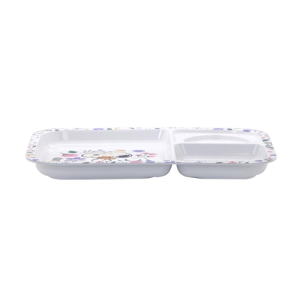 ถาดหลุมเมลามีน 10.5 นิ้ว SUPERWARE SNOOPY BLOSSOM