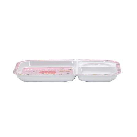 ถาดหลุมเมลามีน 10.5 นิ้ว SUPERWARE MY MELODY FLOWER_1