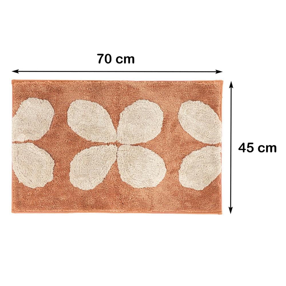 พรม HOME LIVING STYLE PETA 45X70 ซม. สีส้ม