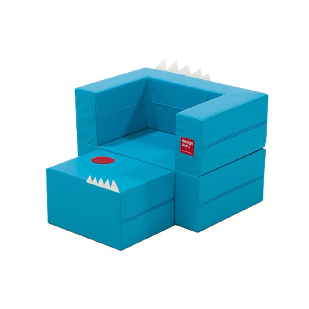 โซฟาเด็ก เพลยิม DESIGNSKIN Cake Sofa น้ำเงิน_0