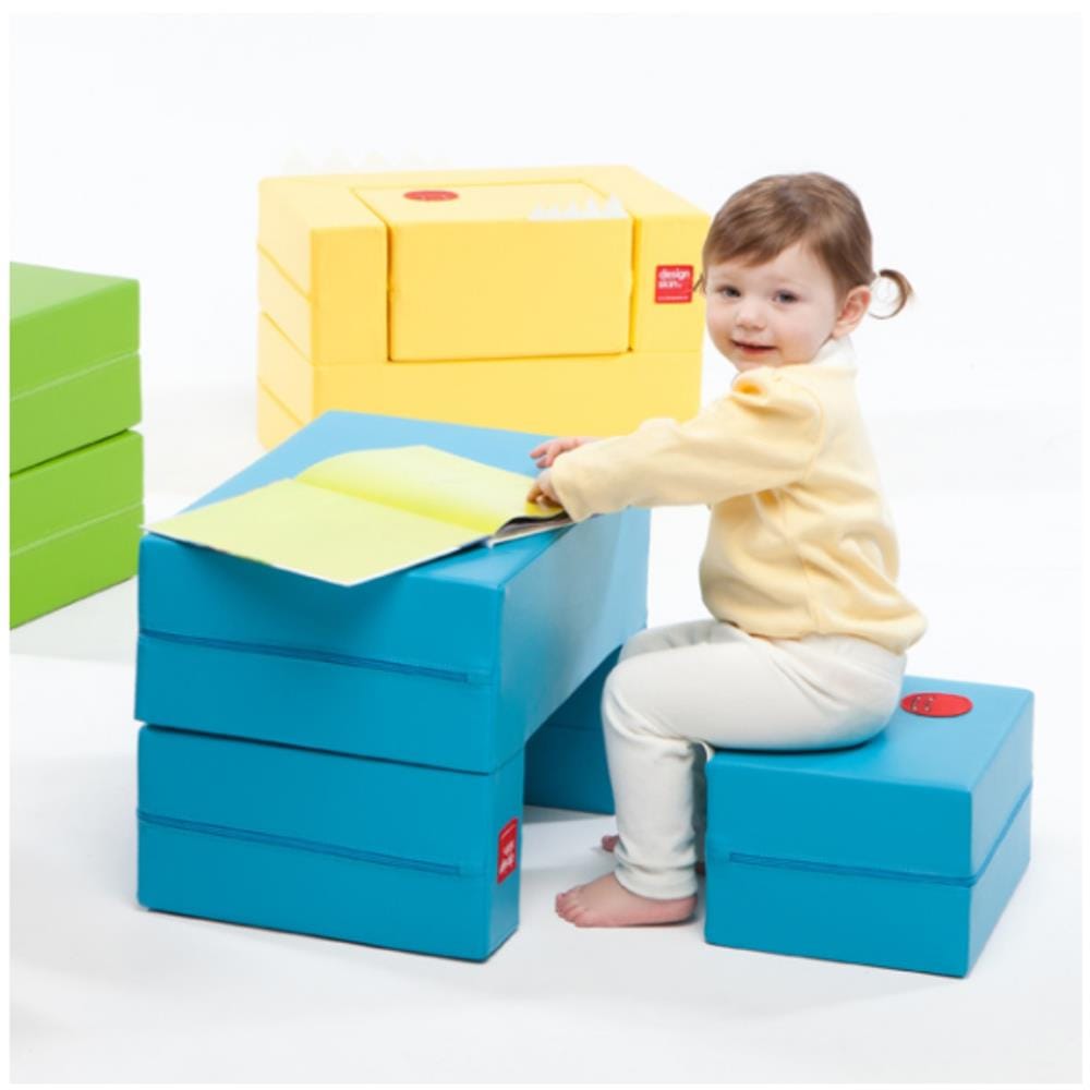 โซฟาเด็ก เพลยิม DESIGNSKIN Cake Sofa น้ำเงิน_6