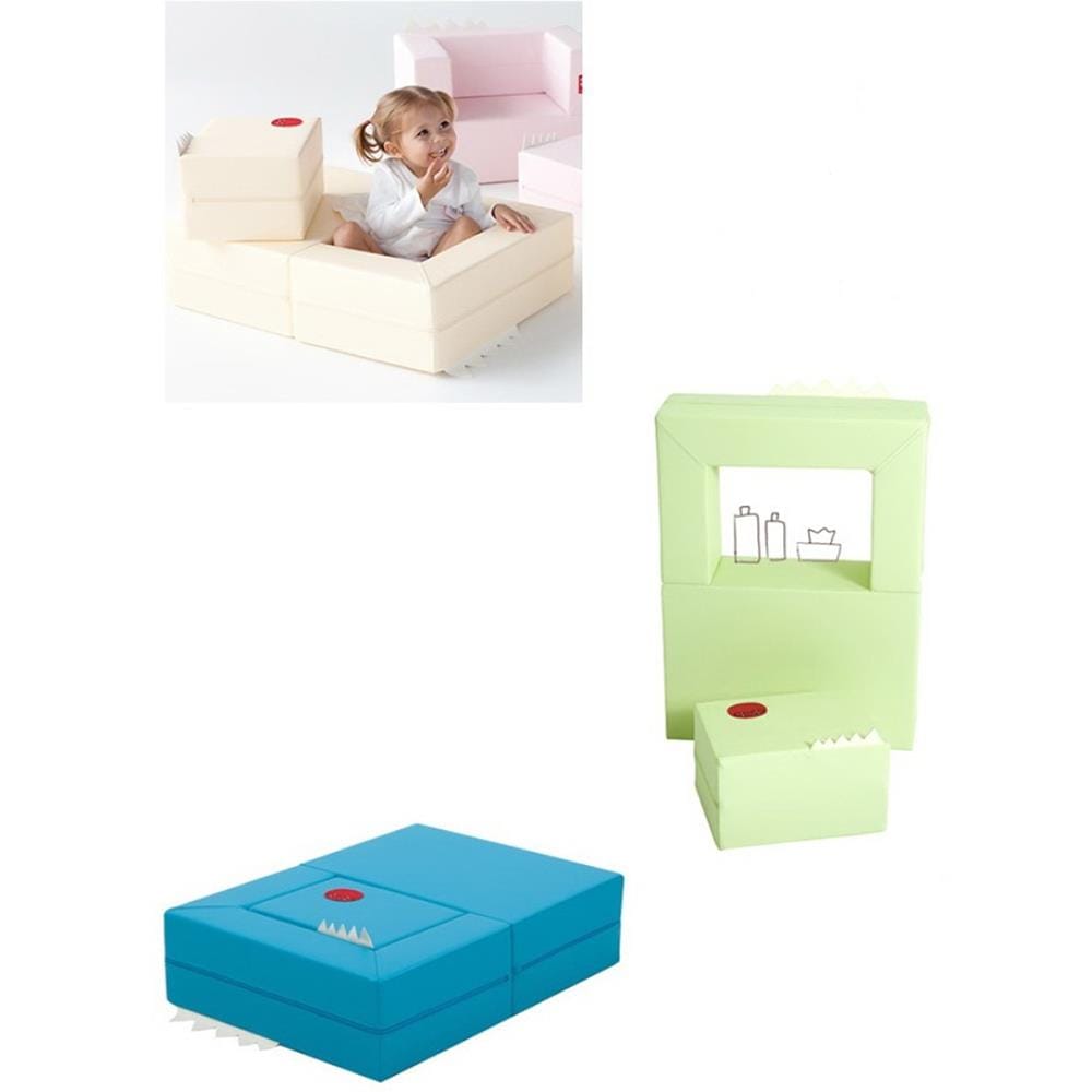 โซฟาเด็ก เพลยิม DESIGNSKIN Cake Sofa น้ำเงิน_4