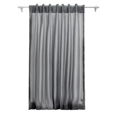 ผ้าม่านโปร่งซ่อนหู HOME LIVING STYLE VERA 140X160 ซม. สีเทา