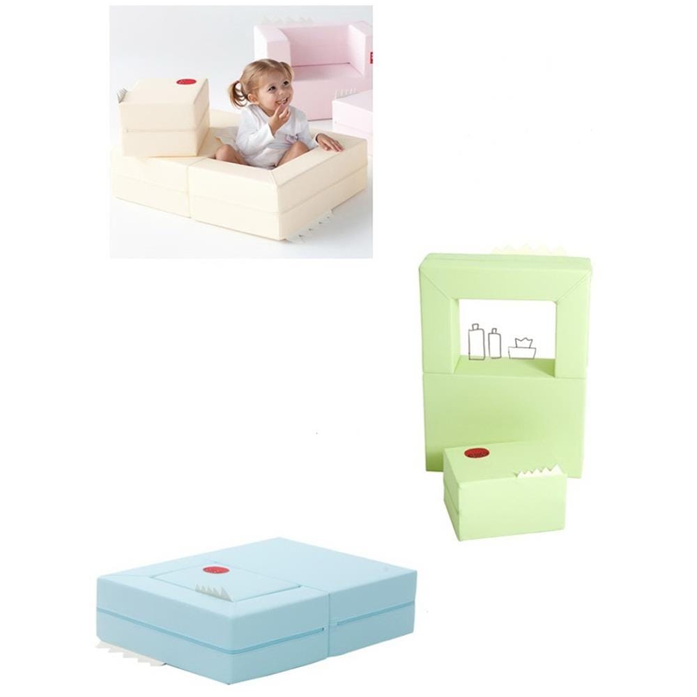 โซฟาเด็ก เพลยิม DESIGNSKIN Cake Sofa ฟ้า_3