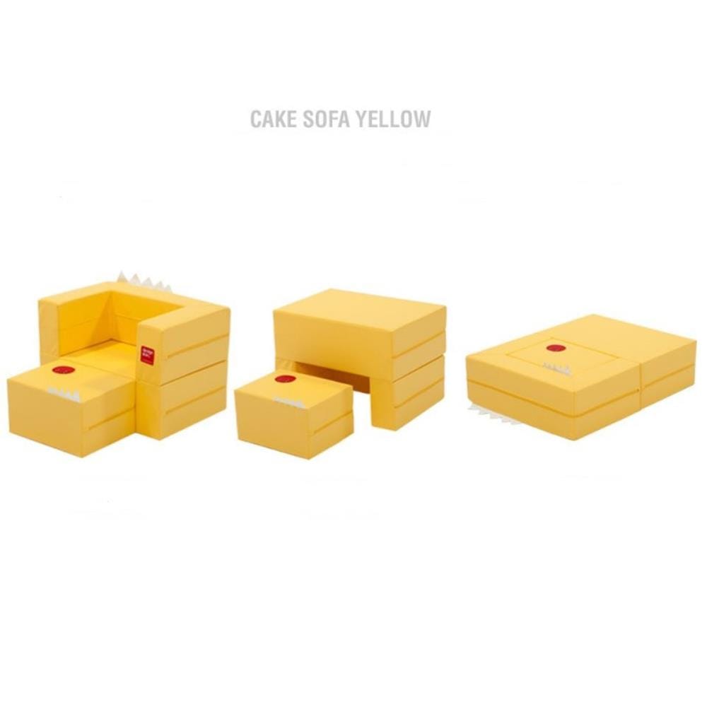โซฟาเด็ก เพลยิม DESIGNSKIN Cake Sofa เหลือง_4
