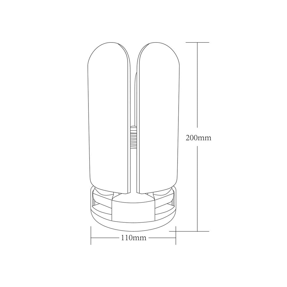 หลอด LED SHINING FAN BULB 50 วัตต์ DAYLIGHT E27