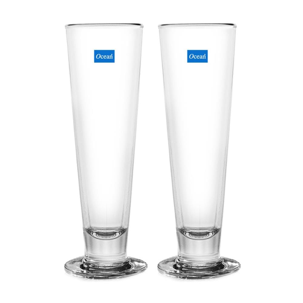 แก้วน้ำ 420 มล. OCEAN GLASS VIVA FOOTED แพ็ก 2 ใบ