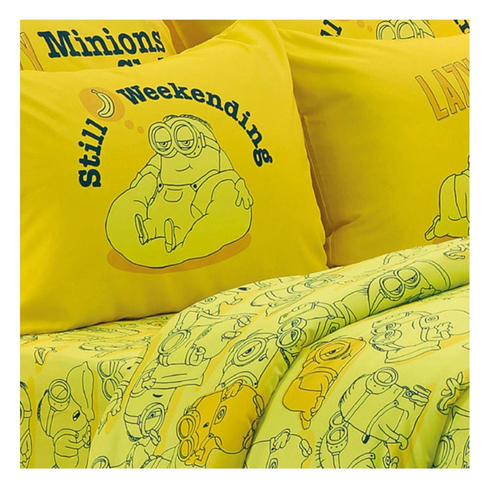 ชุดผ้าปูที่นอน 3.5 ฟุต 3 ชิ้น JESSICA MINION 20166-T014